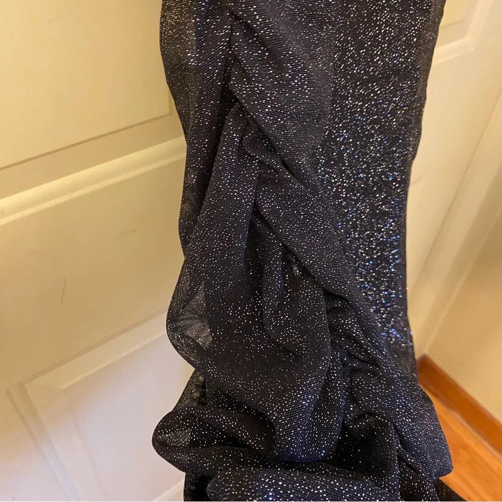 NWT WINDSOR Glitz and Glimmer Ruched Mini Dress size S - Picture 7 of 10